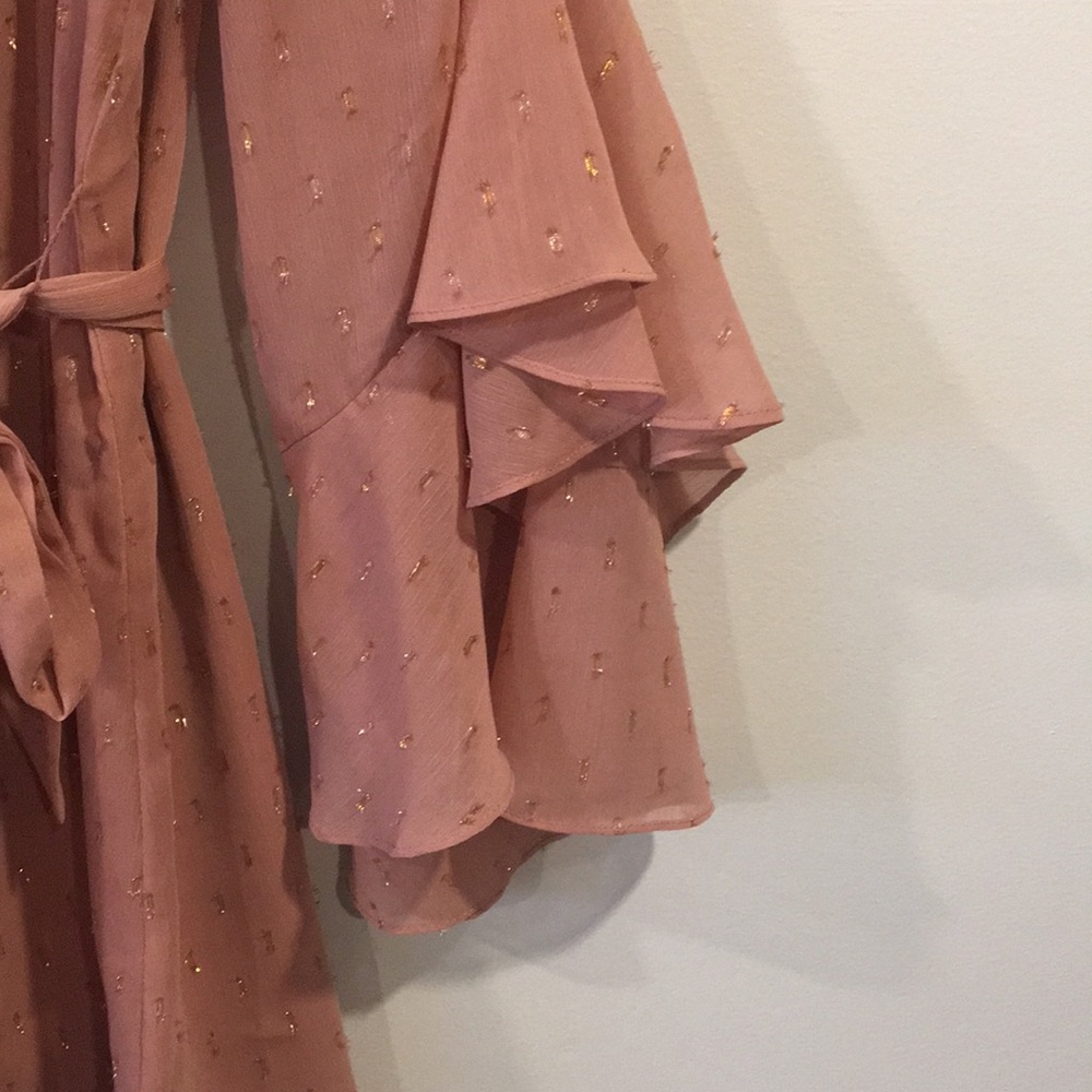 CUPCAKES AND CASHMERE Keegan Metallic Dot Dress - Picture 4 of 12